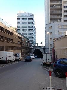 ORAN La rue Murat et le tunnel vers la route du port